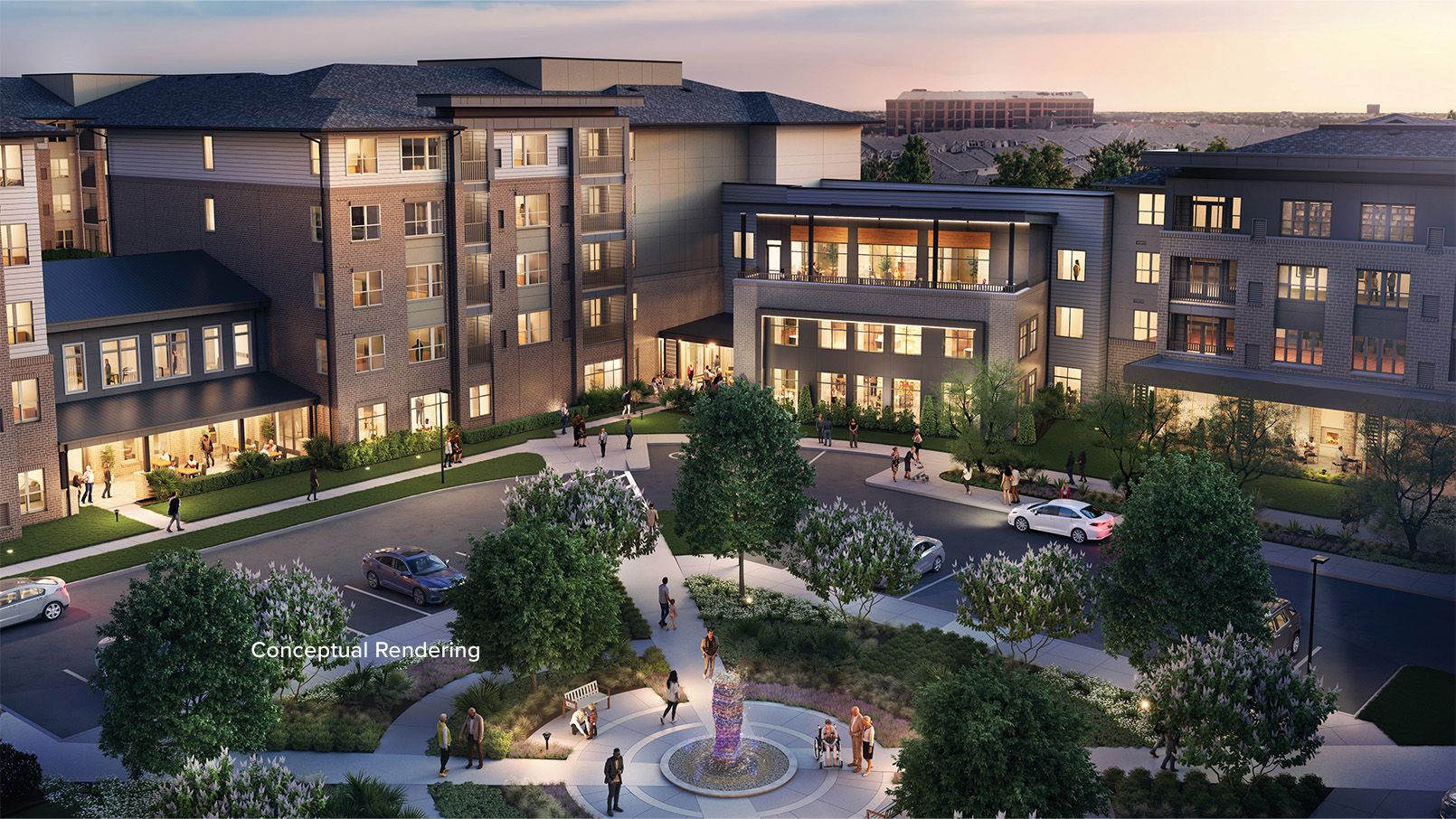 building exterior rendering